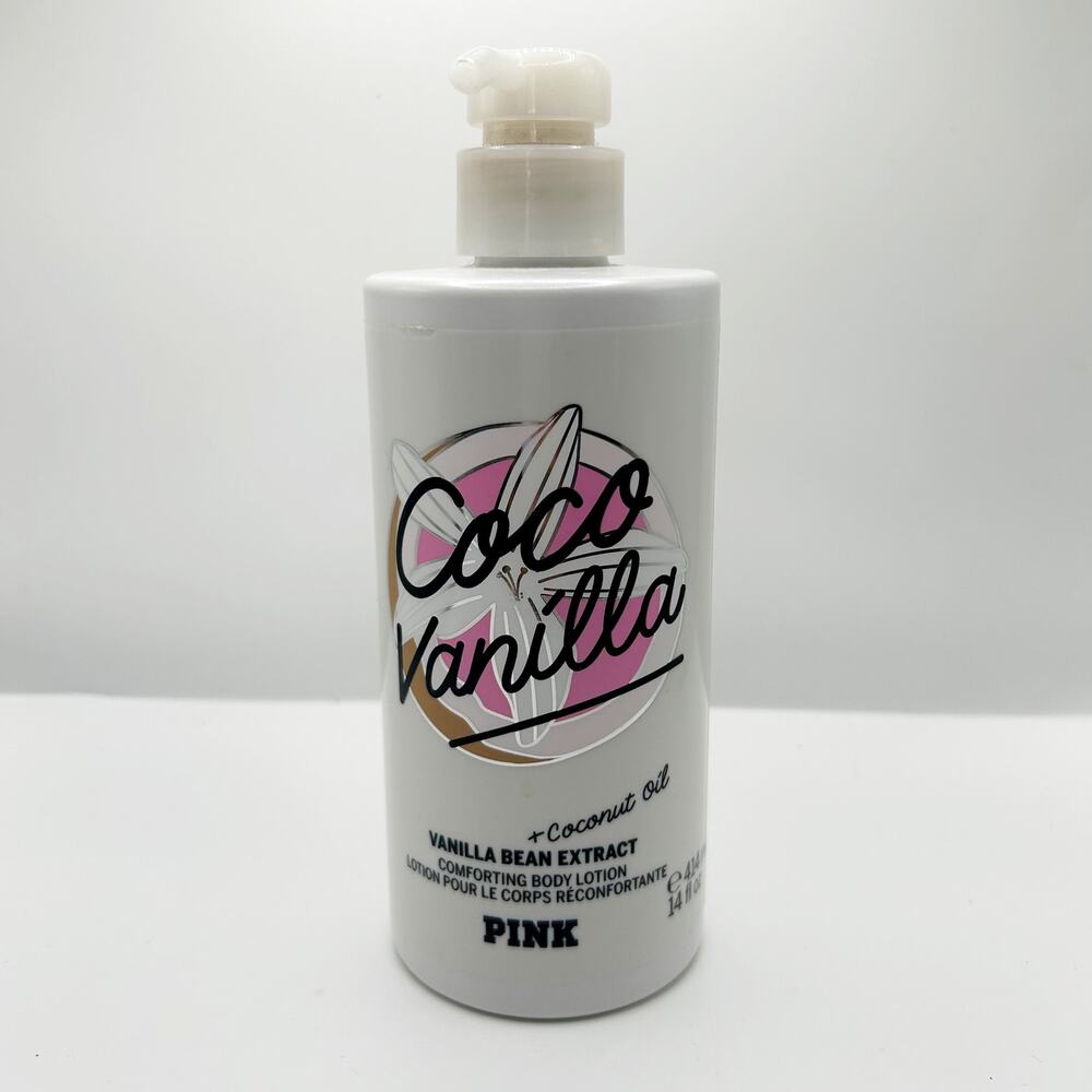 VICTORIA'S SECRET PINK COCO VANILLA BODY LOTION w/COCONUT OIL 14 oz